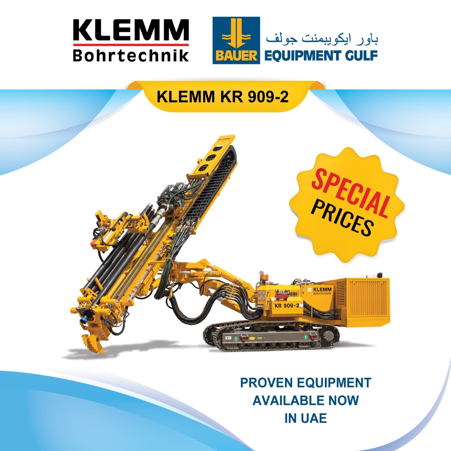 BAUER Equipment Gulf: Special Offer - KLEMM KR 909-2